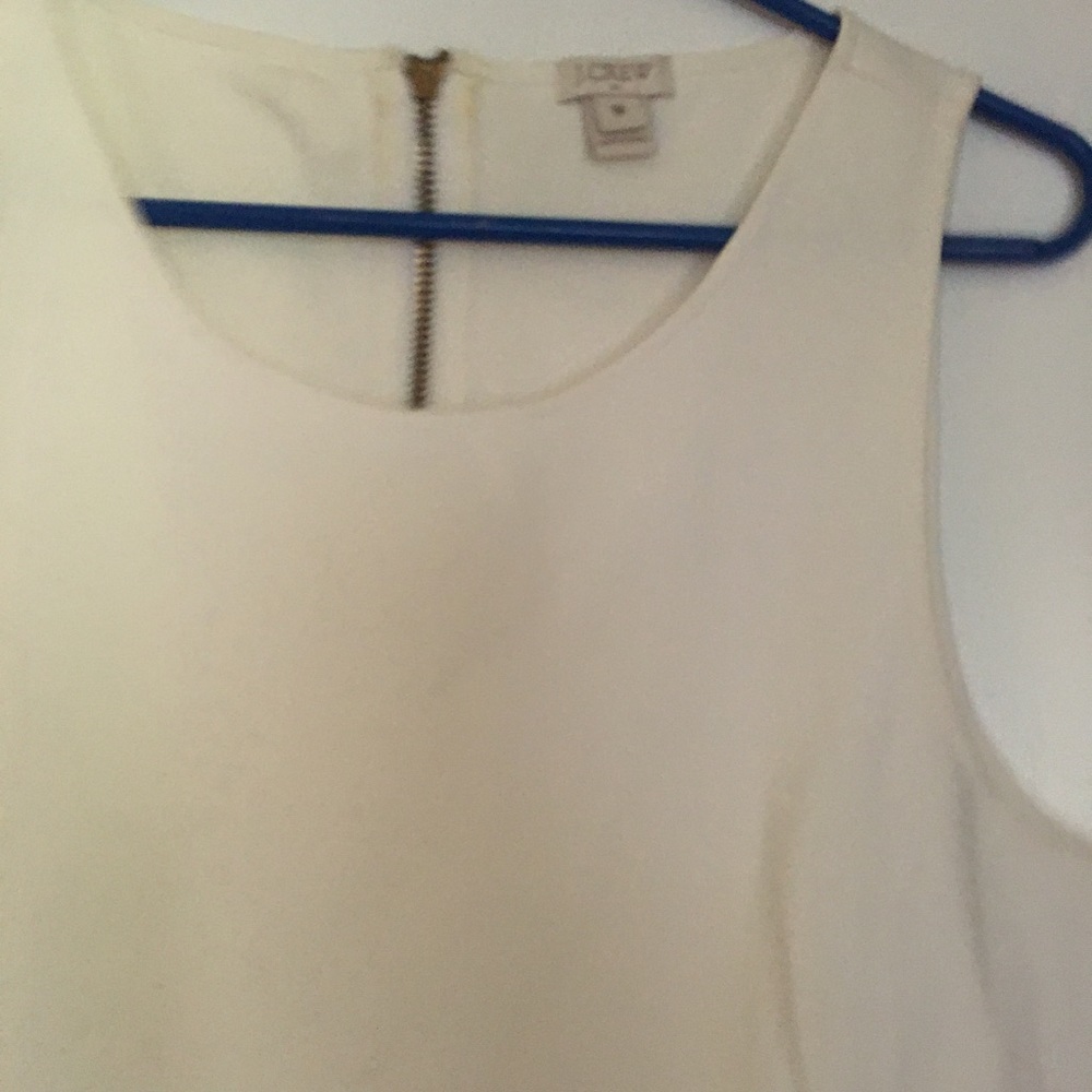 J Crew sleeveless top M